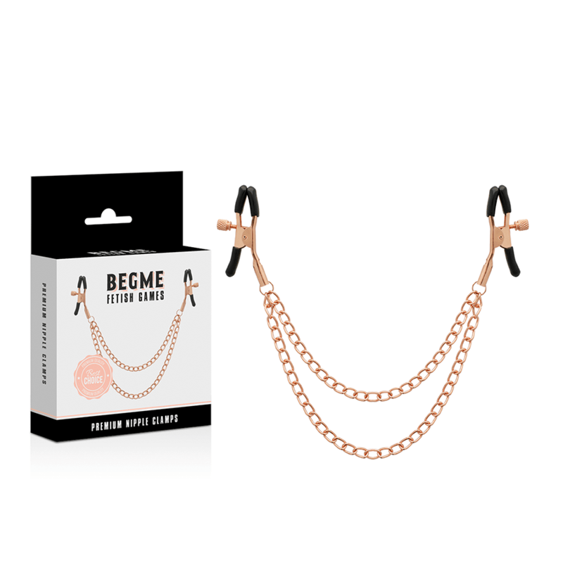 BEGME - BLACK EDITION PREMIUM NIPPLE CLAMPS - Kink&Play
