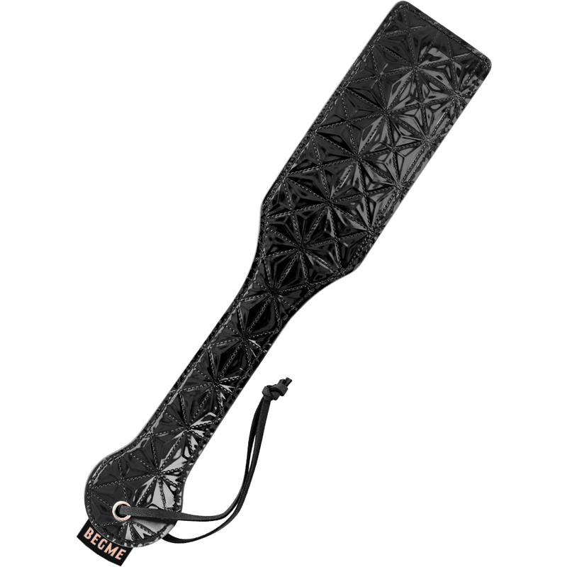 BEGME - BLACK EDITION VEGAN LEATHER PADDLE - Kink&Play