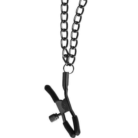 BEGME - RED EDITION NIPPLE CLIPS WITH CHAIN - Kink&Play