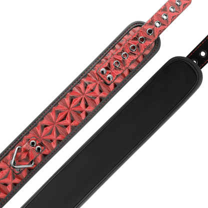 BEGME - RED EDITION PREMIUM VEGAN LEATHER COLLAR WITH NEOPRENE LINING - Kink&Play