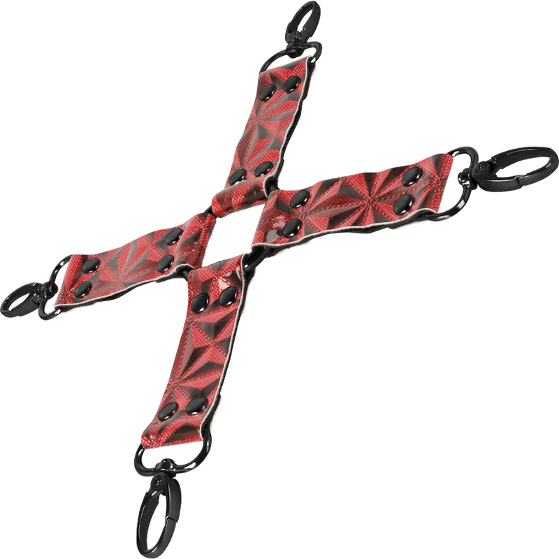 BEGME - RED EDITION PREMIUM VEGAN LEATHER HOG TIE - Kink&Play