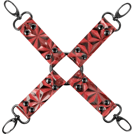 BEGME - RED EDITION PREMIUM VEGAN LEATHER HOG TIE - Kink&Play