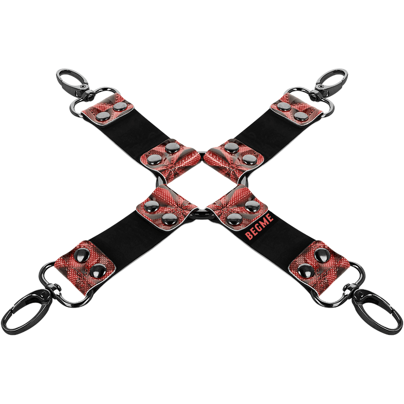 BEGME - RED EDITION PREMIUM VEGAN LEATHER HOG TIE - Kink&Play