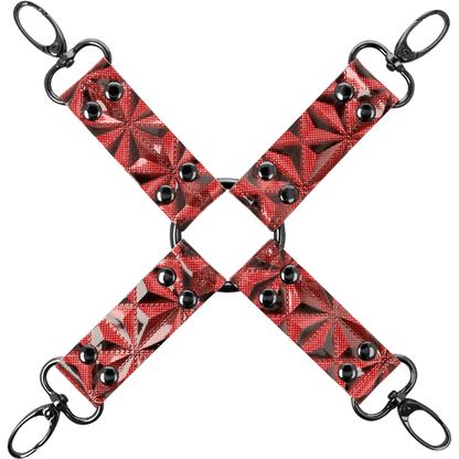 BEGME - RED EDITION PREMIUM VEGAN LEATHER HOG TIE - Kink&Play