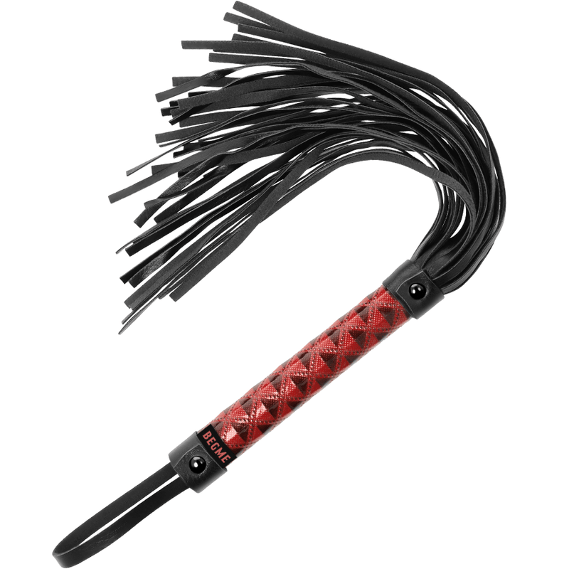BEGME - RED EDITION VEGAN LEATHER FLOGGER - Kink&Play