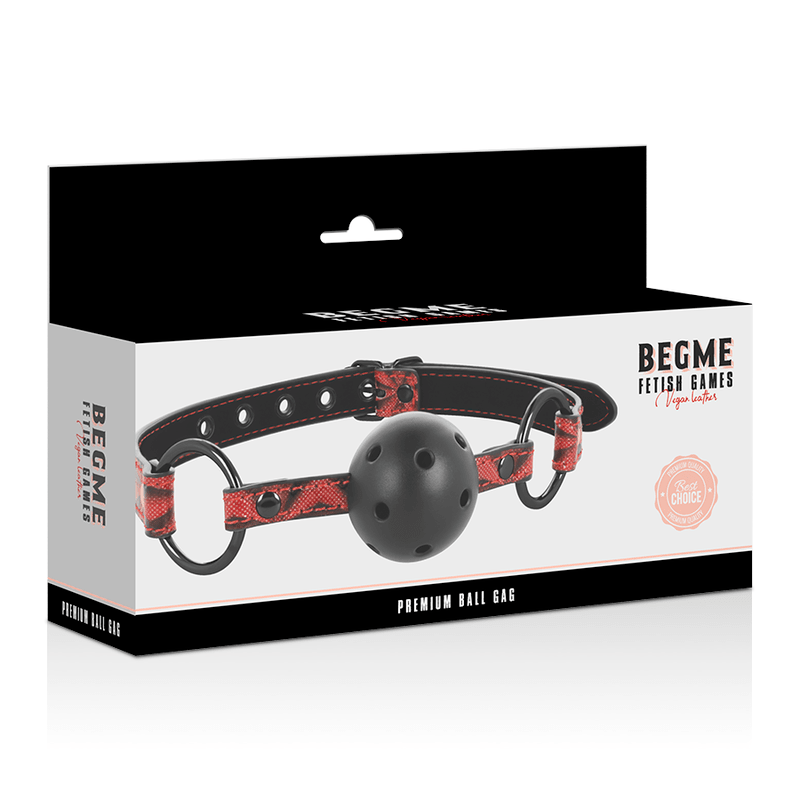 BEGME - RED EDITION VEGAN LEATHER JAW - Kink&Play