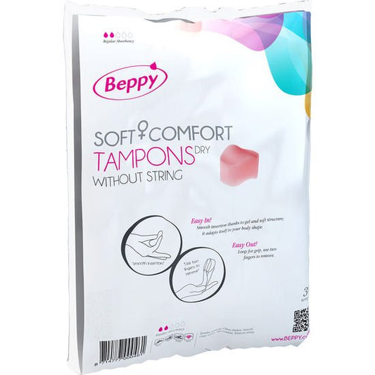 BEPPY - SOFT - COMFORT TAMPONS DRY 30 UNITS - Kink&Play
