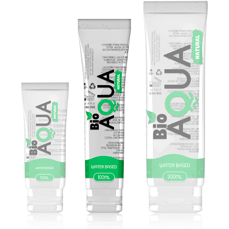 BIOAQUA - LUBRICANT NATURAL INGREDIENTS WATER BASED 100 ML - Kink&Play