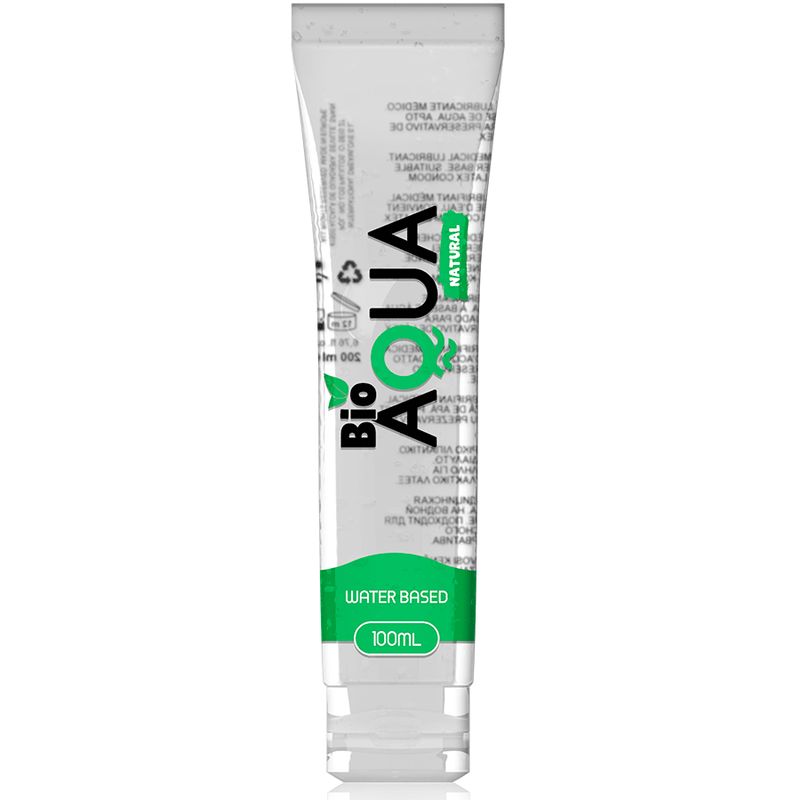 BIOAQUA - LUBRICANT NATURAL INGREDIENTS WATER BASED 100 ML - Kink&Play