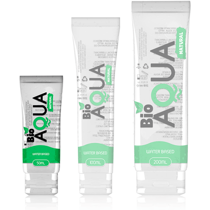 BIOAQUA - LUBRICANT NATURAL INGREDIENTS WATER BASED 50 ML - Kink&Play