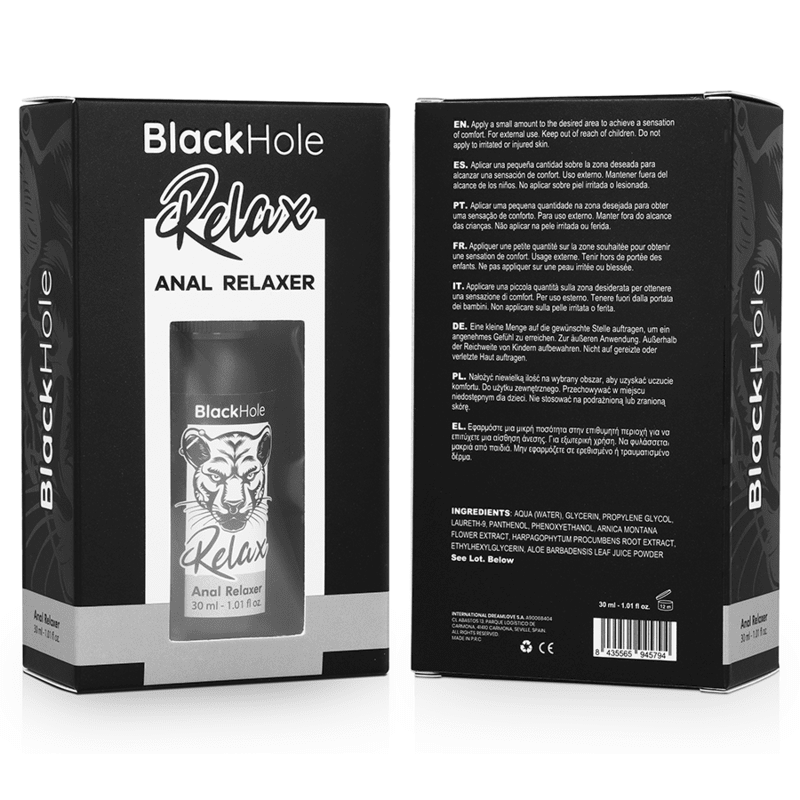 BLACK HOLE - ANAL RELAXER SPRAY EXPLORER 30 ML - Kink&Play