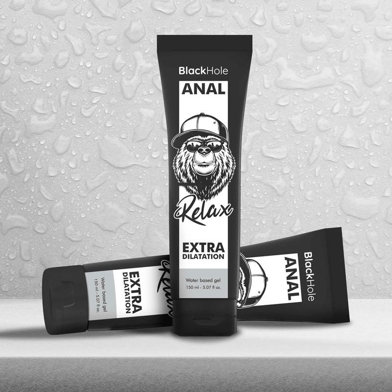 BLACK HOLE - WATER BASE GEL ANAL DILATION 150 ML - Kink&Play