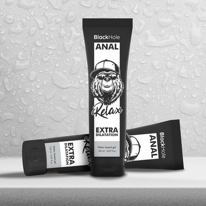 BLACK HOLE - WATER BASE GEL ANAL DILATION 150 ML - Kink&Play