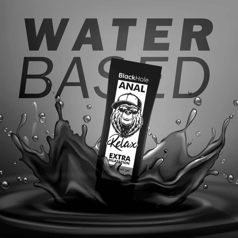 BLACK HOLE - WATER - BASED ANAL DILATION GEL 70 ML - Kink&Play
