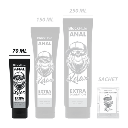 BLACK HOLE - WATER - BASED ANAL DILATION GEL 70 ML - Kink&Play