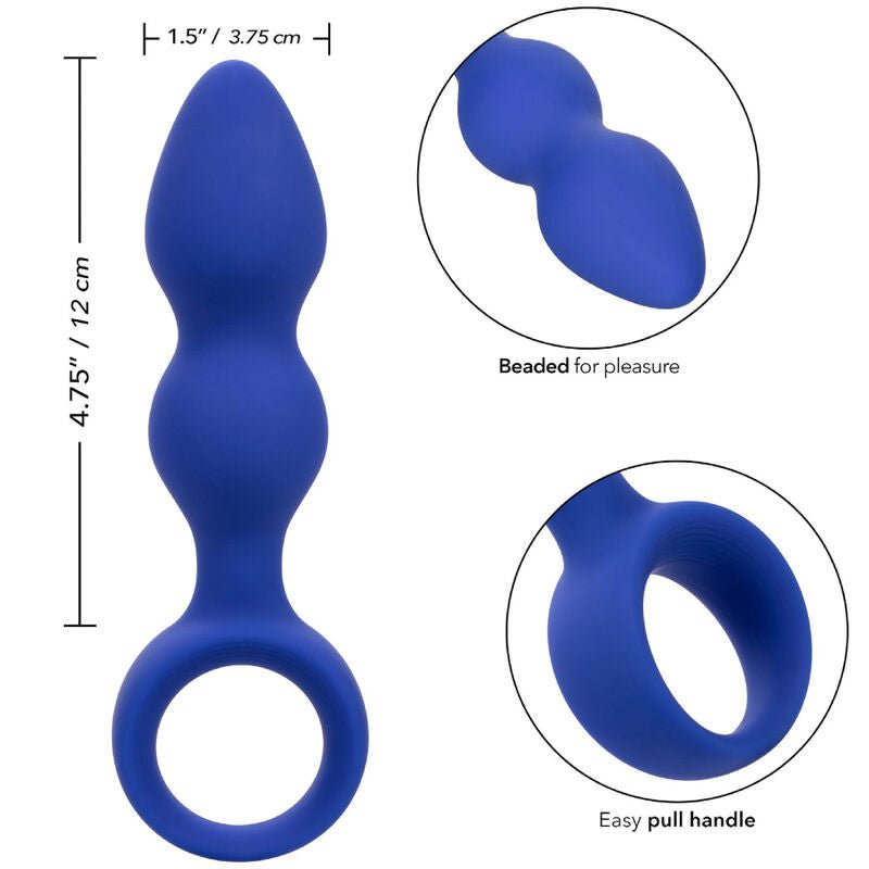 CALEXOTICS - ADMIRAL ADVANCED ANAL PLUG BLUE - Kink&Play