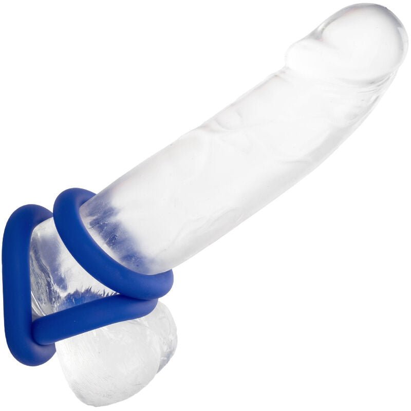 CALEXOTICS - ADMIRAL COCK RING SET BLUE - Kink&Play