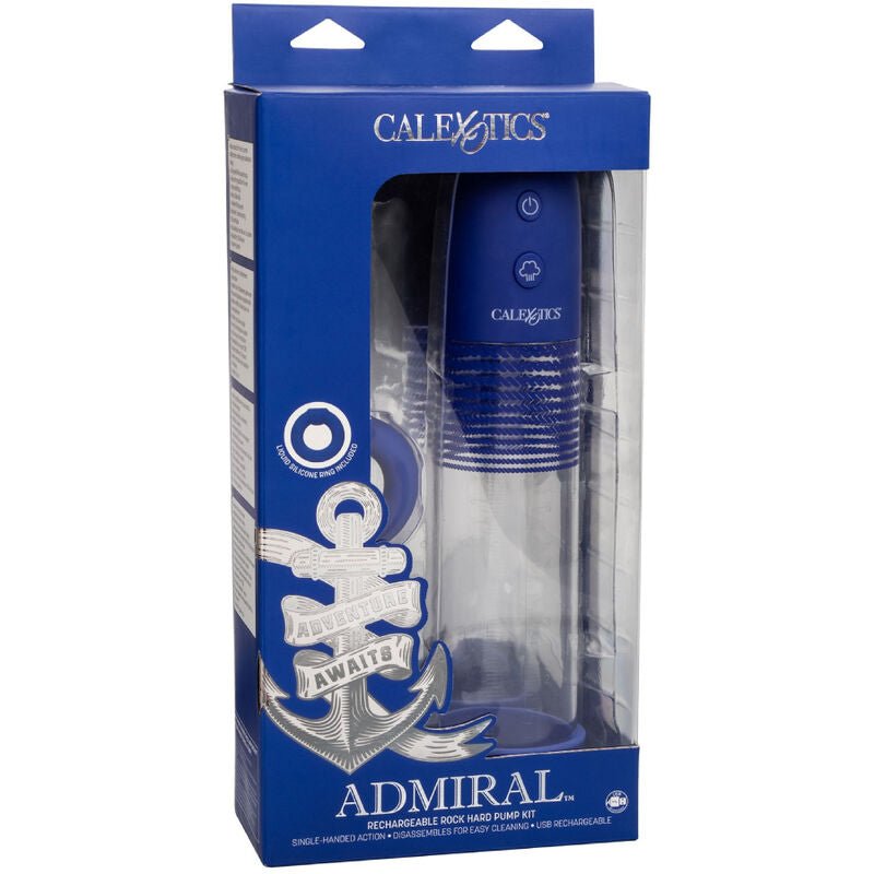 CALEXOTICS - ADMIRAL ERECTION PUMP KIT RECHARGEABLE - Kink&Play