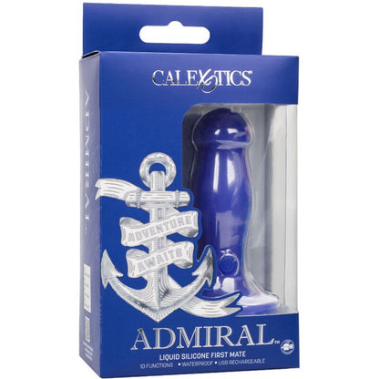 CALEXOTICS - ADMIRAL FIRST MATE ANAL PLUG VIBRATOR BLUE - Kink&Play