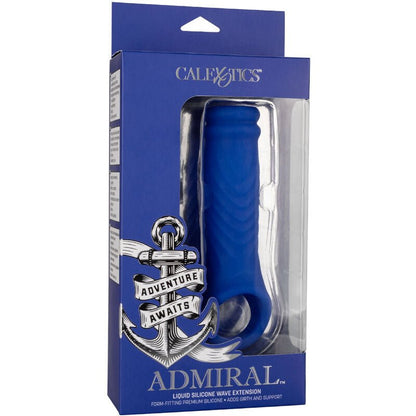 CALEXOTICS - ADMIRAL WAVE PENIS COVER LIQUID SILICONE BLUE - Kink&Play
