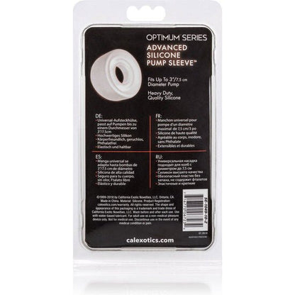 CALEXOTICS - ADV SILICONE PUMP SLEEVE TRANSPARENT - Kink&Play