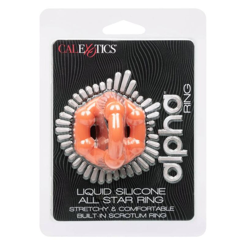 CALEXOTICS - ALPHA ALL STAR RING ORANGE - Kink&Play