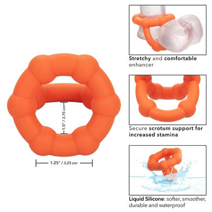 CALEXOTICS - ALPHA ALL STAR RING ORANGE - Kink&Play