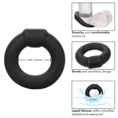 CALEXOTICS - ALPHA OPTIMUM RING BLACK - Kink&Play