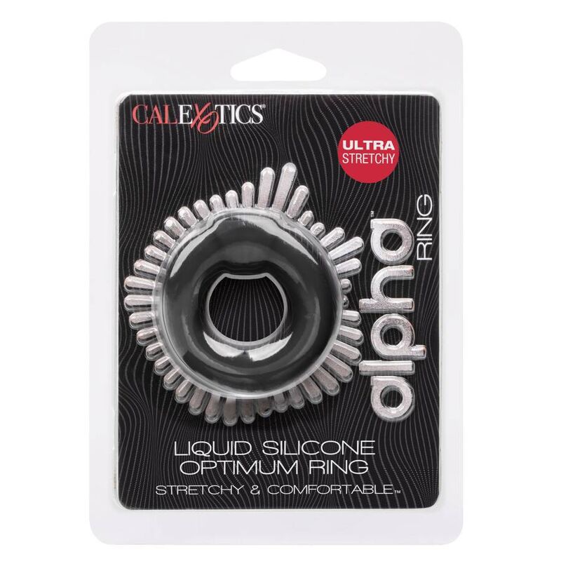 CALEXOTICS - ALPHA OPTIMUM RING BLACK - Kink&Play