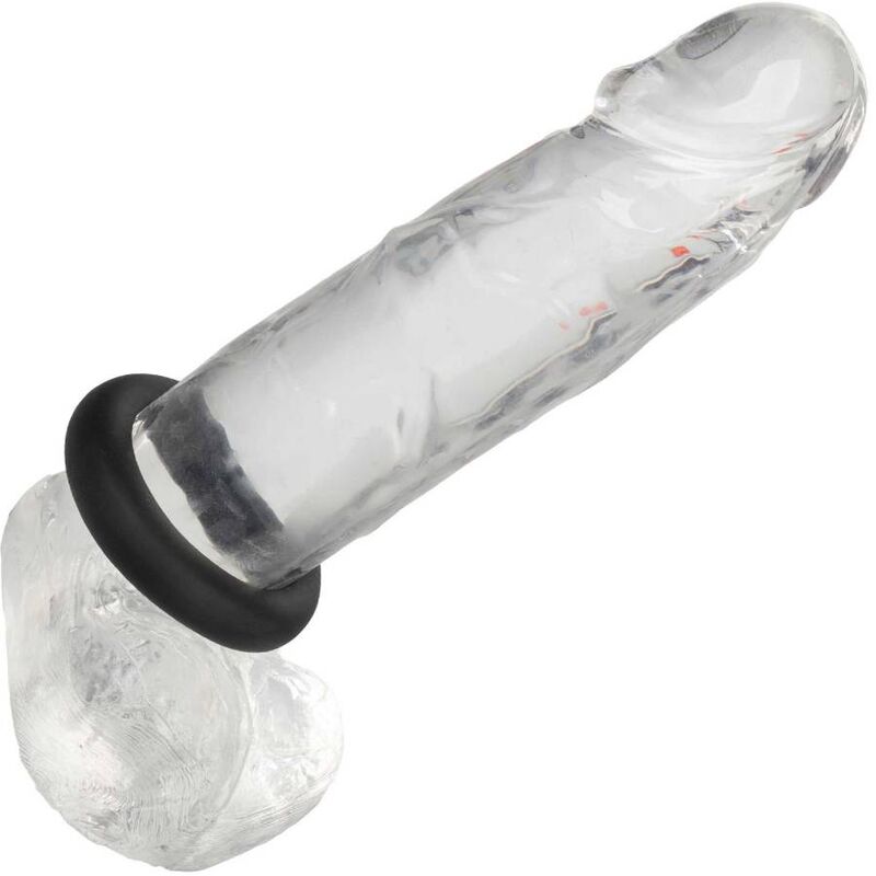CALEXOTICS - ALPHA PROLONG MEDIUM RING BLACK - Kink&Play