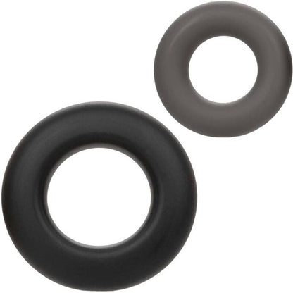 CALEXOTICS - ALPHA PROLONG SET OF 2 RING GREY - Kink&Play