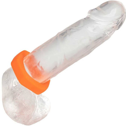 CALEXOTICS - ALPHA PROLONG SEXAGON RING ORANGE - Kink&Play