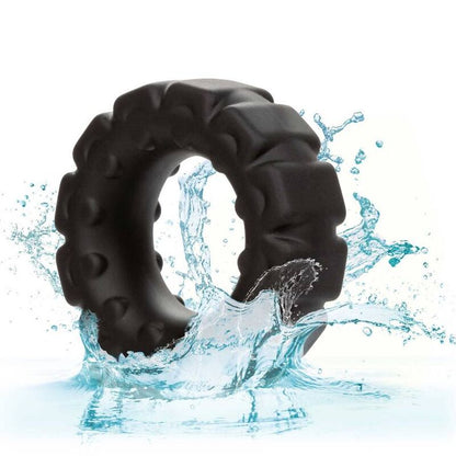 CALEXOTICS - ALPHA PROLONG TREAD RING BLACK - Kink&Play