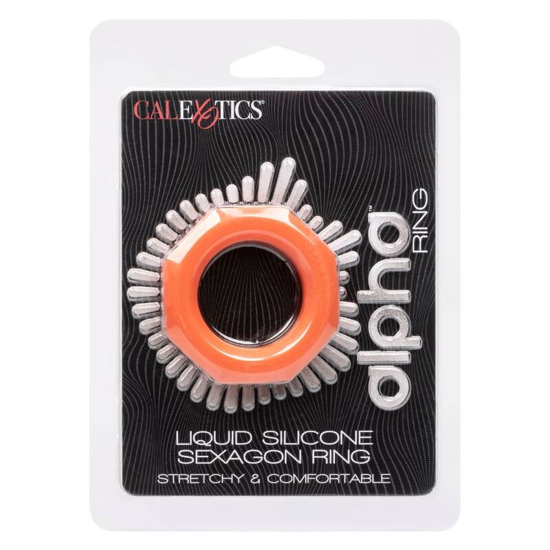 CALEXOTICS - ALPHA SEXAGON RING ORANGE - Kink&Play
