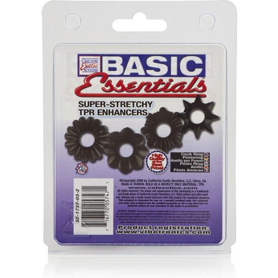 CALEXOTICS - BASIC ESSENTIALS 4 PACK - Kink&Play