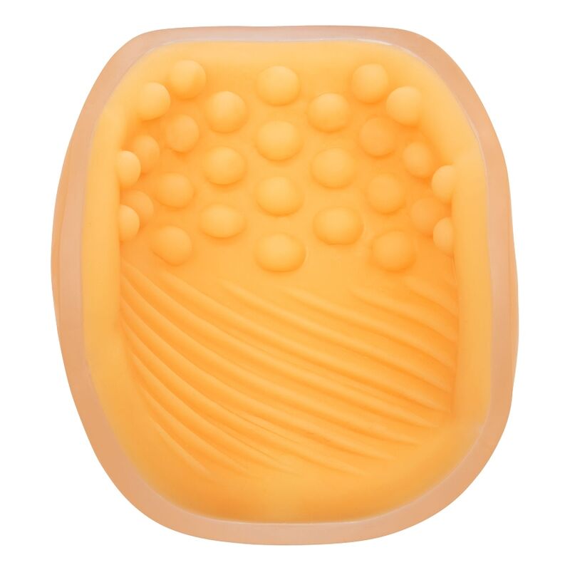 CALEXOTICS - BEADED GRIP MASTURBATOR ORANGE - Kink&Play