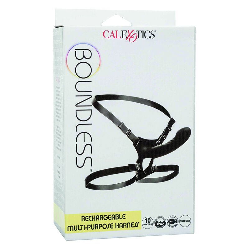 CALEXOTICS - BOUNDLESS RECHARGABLE MULTI - PORPUSE ARNESS - Kink&Play