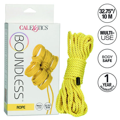 CALEXOTICS - BOUNDLESS ROPE 10M YELLOW - Kink&Play