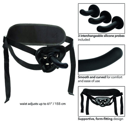 CALEXOTICS - BOUNDLESS SILICONE CURVE PEGGING KIT - Kink&Play