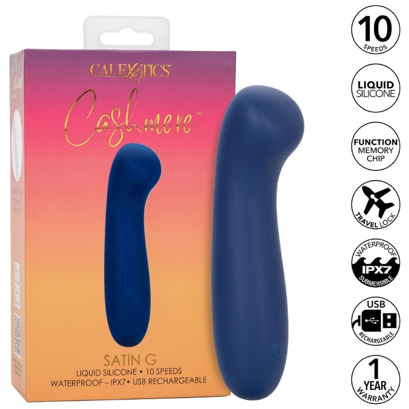 CALEXOTICS - CASHMERE SATIN G BLUE - Kink&Play