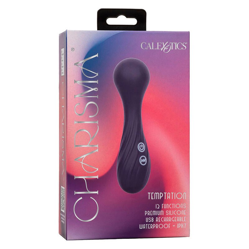 CALEXOTICS - CHARISMA TEMPTATION MASSAGER 12 FUNCTIONS PURPLE - Kink&Play