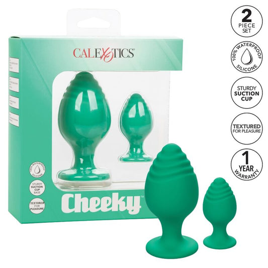 CALEXOTICS - CHEEKY BUTTPLUG GREEN - Kink&Play