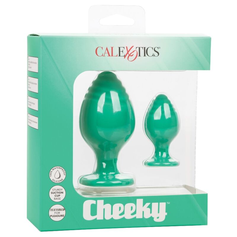 CALEXOTICS - CHEEKY BUTTPLUG GREEN - Kink&Play