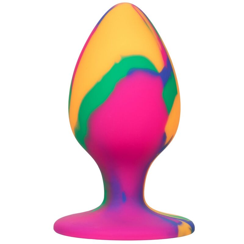 CALEXOTICS - CHEEKY LARGE TIE - DYE PLUG ANAL - Kink&Play
