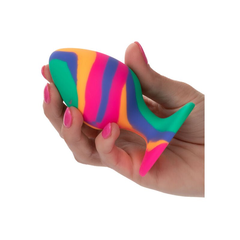 CALEXOTICS - CHEEKY LARGE TIE - DYE PLUG ANAL - Kink&Play