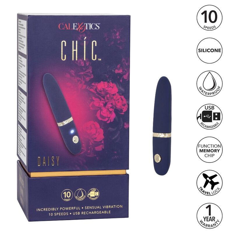 CALEXOTICS - CHIC DAISY MINI MASSAGER - Kink&Play