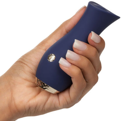 CALEXOTICS - CHIC TULIP MASAJEADOR - AZUL - Kink&Play
