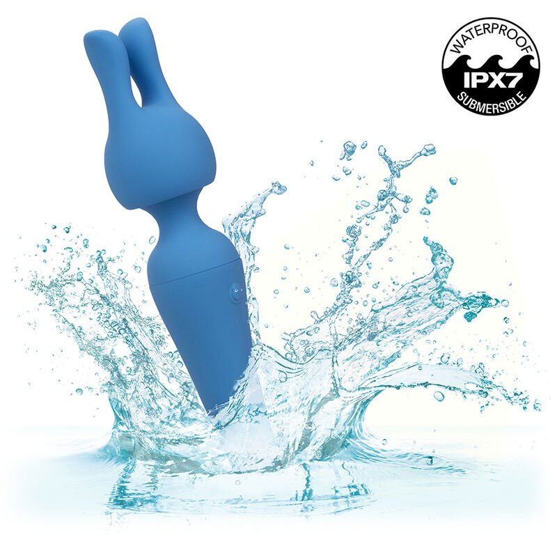 CALEXOTICS - COUTURE KIT VIBRATOR WAND 10 VIBRATIONS BLUE - Kink&Play