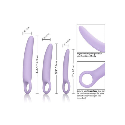 CALEXOTICS - DR LAURA BERMAN ALENA SET OF 3 SILICONE DILATORS - Kink&Play