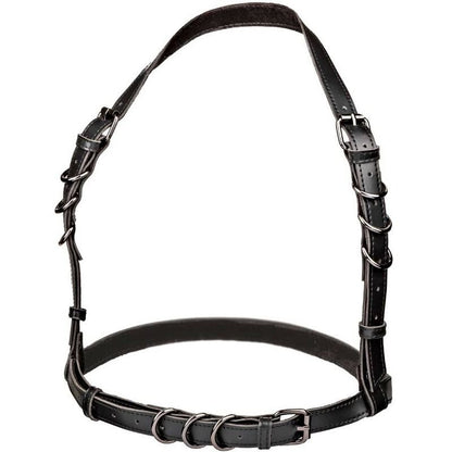 CALEXOTICS - EUPHORIA HALTER BUCKLE HARNESS BLACK - Kink&Play